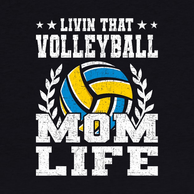 Livin That Volleyball Mom Life Coach Player by jadolomadolo